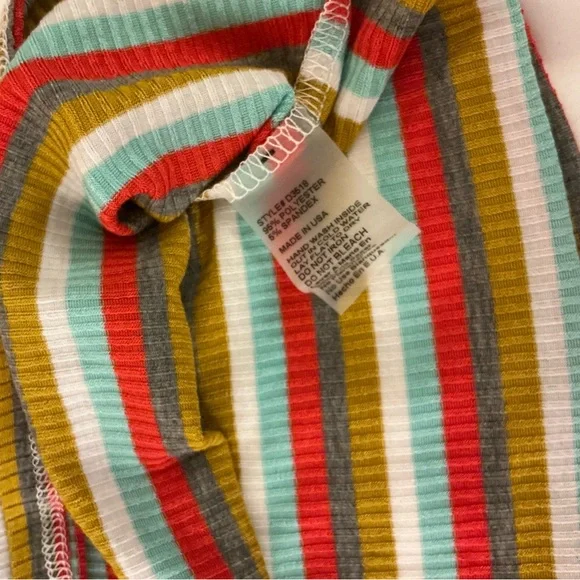 Vibrant Striped Knit Top - Picture 3 of 6